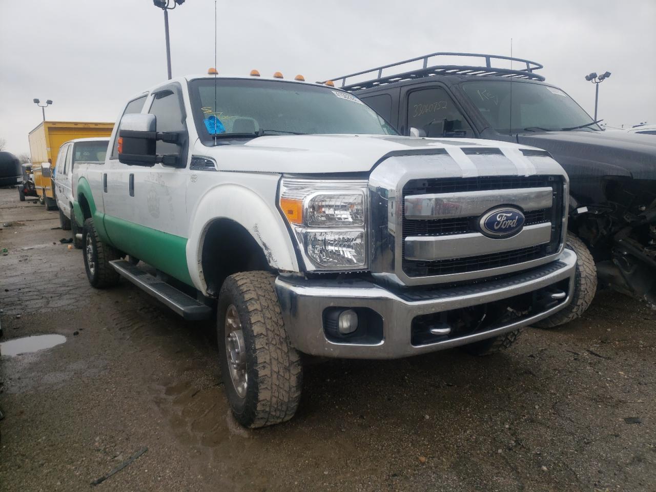 FORD F250 SUPER 2011 with VIN 1FT7W2B64BEA32935 - Photo from auction