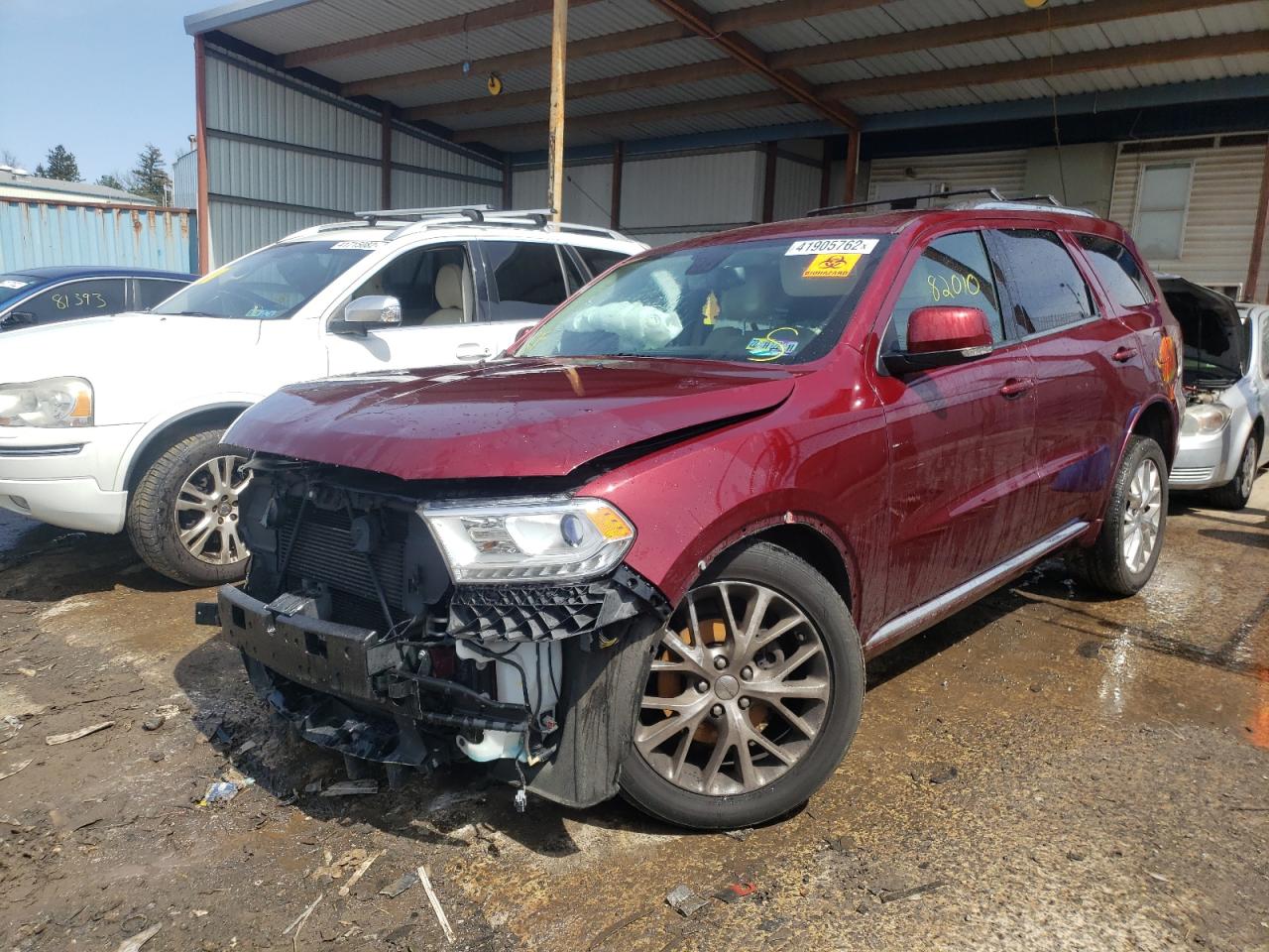 Photo 2 from auction – 2016 DODGE DURANGO LI with VIN 1C4RDJDG0GC485256