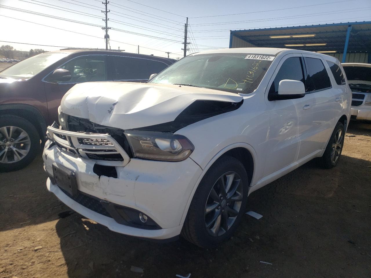 Photo 2 from auction – 2015 DODGE DURANGO SX with VIN 1C4RDJAG2FC696185