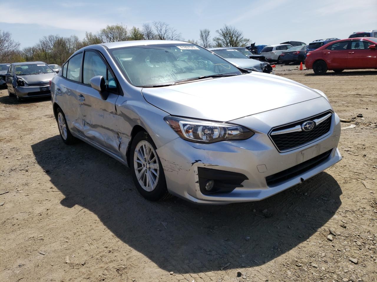 SUBARU IMPREZA PR 2017 with VIN 4S3GKAD63H3628352 - Photo from auction