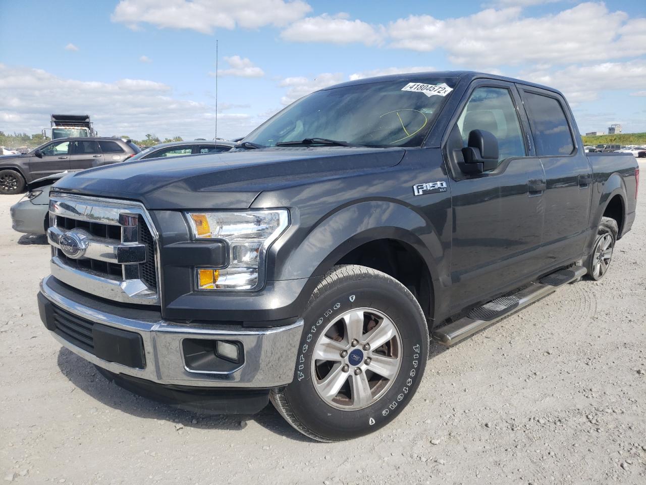 Photo 2 from auction – 2015 FORD F150 SUPER with VIN 1FTEW1CF2FFA58370