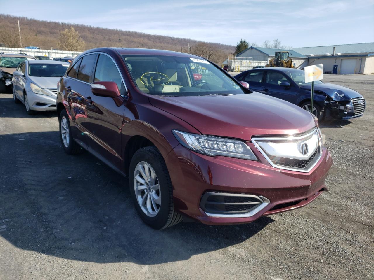 Photo 1 from auction – 2017 ACURA RDX with VIN 5J8TB4H31HL012117
