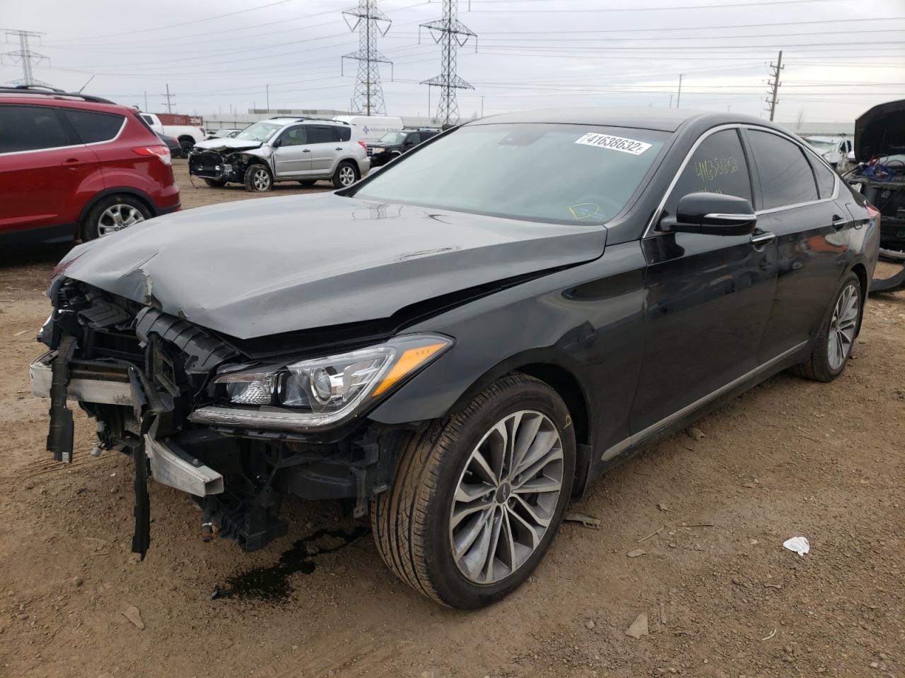 Photo 2 from auction – 2016 HYUNDAI GENESIS 3. with VIN KMHGN4JE2GU118258