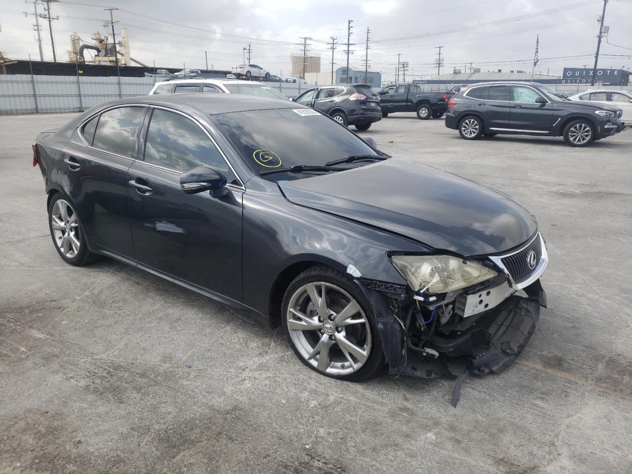 LEXUS IS 250 2009 with VIN JTHBK262095101755 - Photo from auction