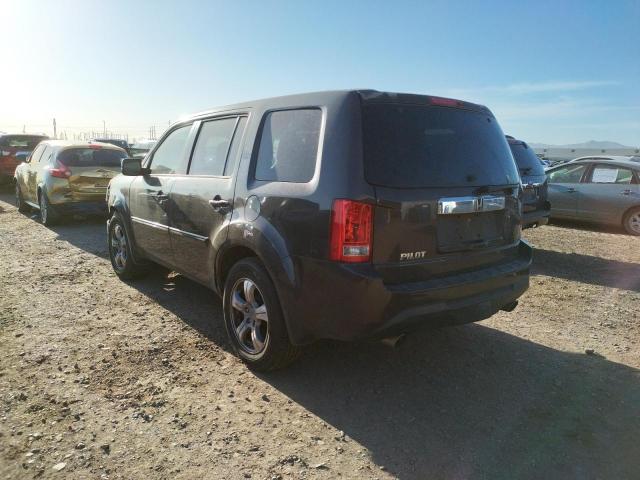 Photo 3 from auction – 2013 HONDA PILOT EXL with VIN 5FNYF3H57DB035080