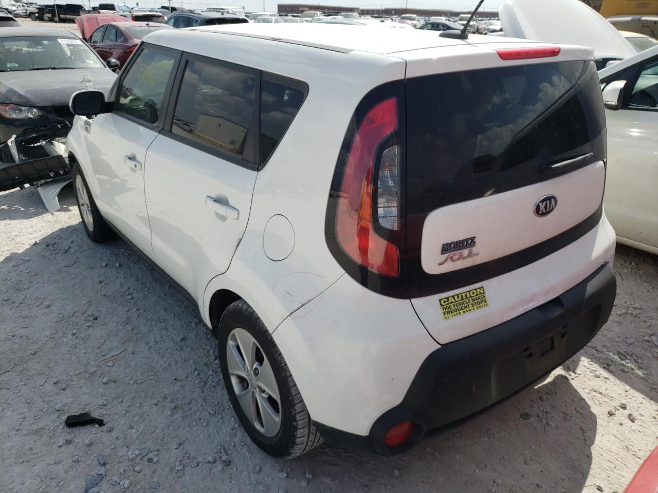 Photo 3 from auction – 2016 KIA SOUL with VIN KNDJN2A28G7266014