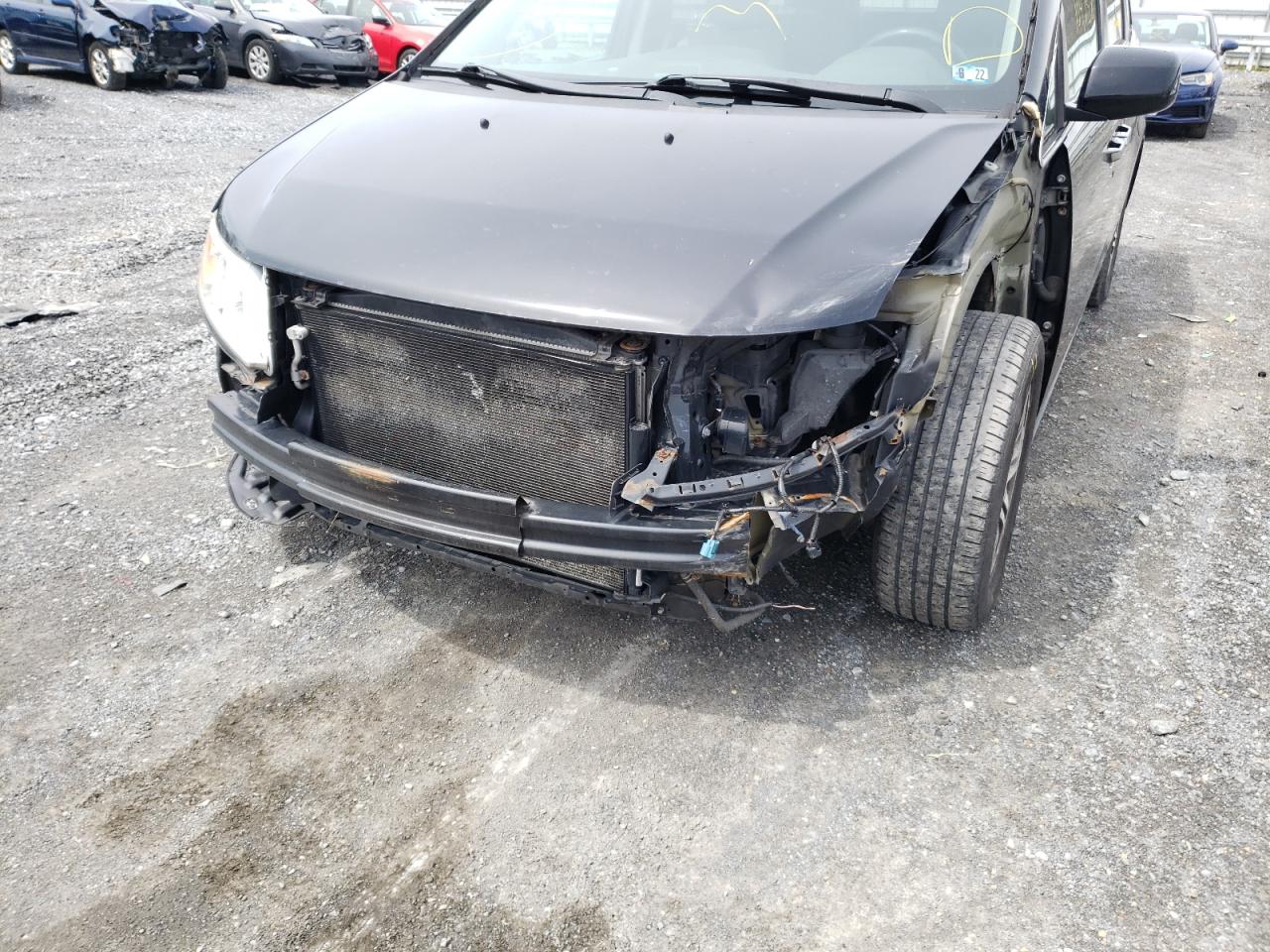 Photo 9 from auction – 2013 HONDA ODYSSEY EX with VIN 5FNRL5H49DB051121