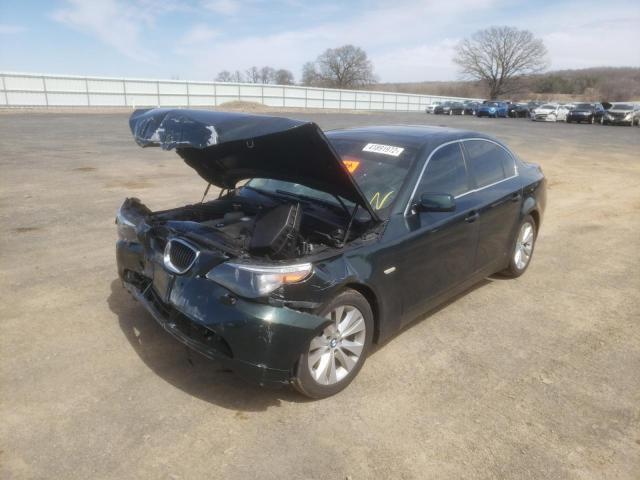 Photo 2 from auction – 2005 BMW 545 I with VIN WBANB33595CN66105