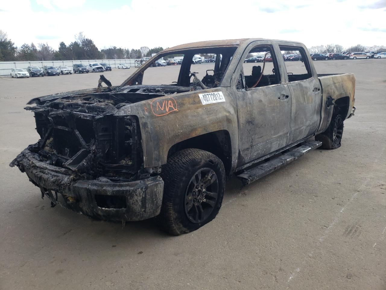 Photo 2 from auction – 2014 CHEVROLET SILVERADO with VIN 3GCUKREC8EG121154