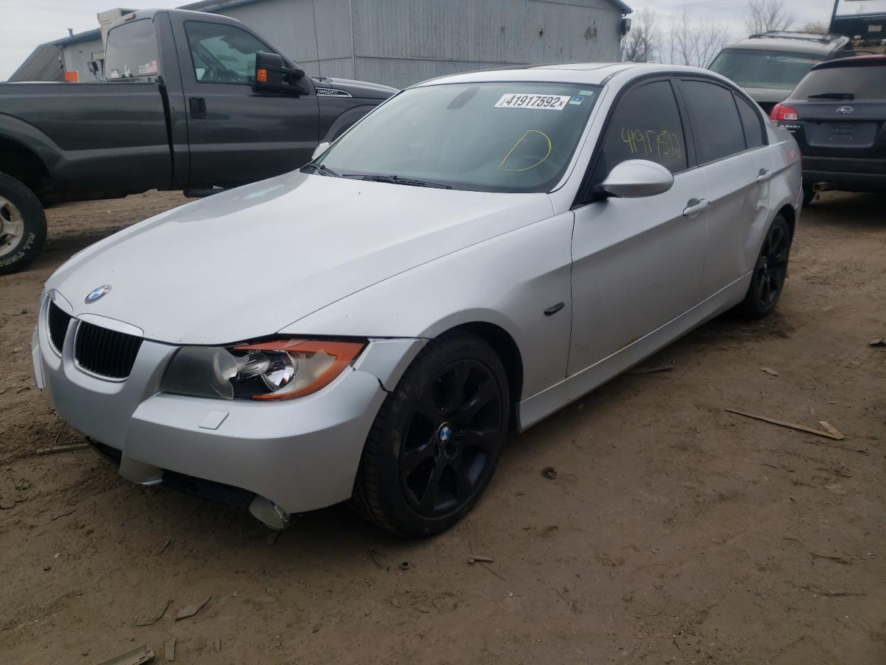 Photo 2 from auction – 2006 BMW 325 XI with VIN WBAVD13536KT78721