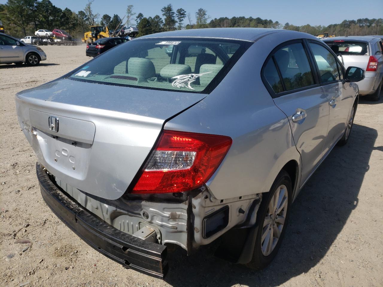 Photo 4 from auction – 2012 HONDA CIVIC EX with VIN 2HGFB2F83CH603636