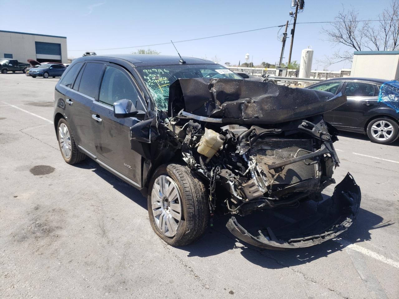 LINCOLN MKX 2010 with VIN 2LMDJ8JC1ABJ02946 - Photo from auction