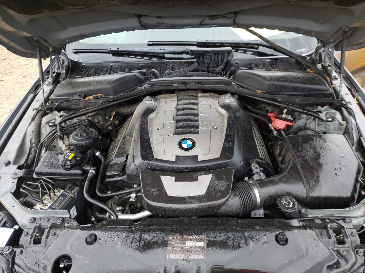 Photo 12 from auction – 2008 BMW 5 SERIES with VIN WBANW53508CT53550