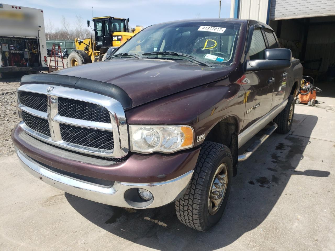 Photo 2 from auction – 2005 DODGE RAM 2500 S with VIN 3D7KS28D65G732406