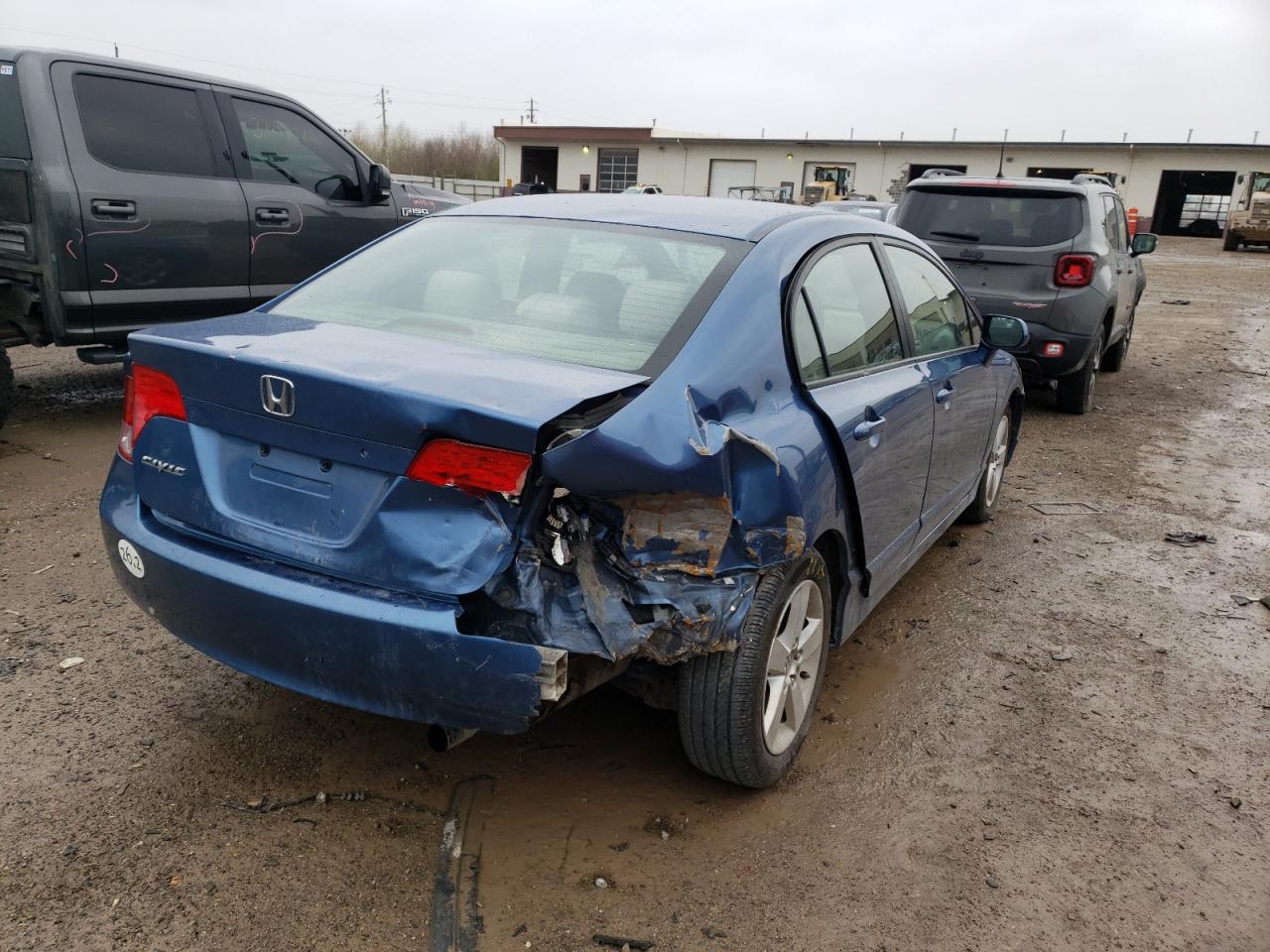 Photo 4 from auction – 2007 HONDA CIVIC EX with VIN 1HGFA16897L120528