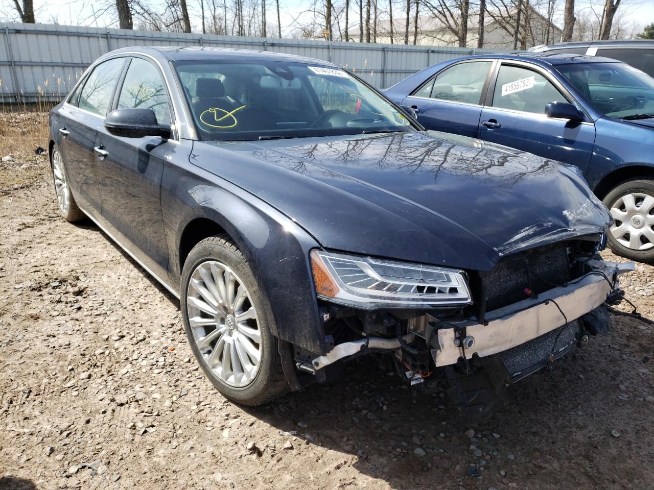 AUDI A8 L QUATT 2016 with VIN WAU34AFD2GN008239 - Photo from auction