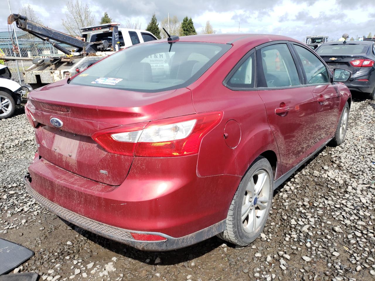 Photo 4 from auction – 2014 FORD FOCUS SE with VIN 1FADP3F23EL186202