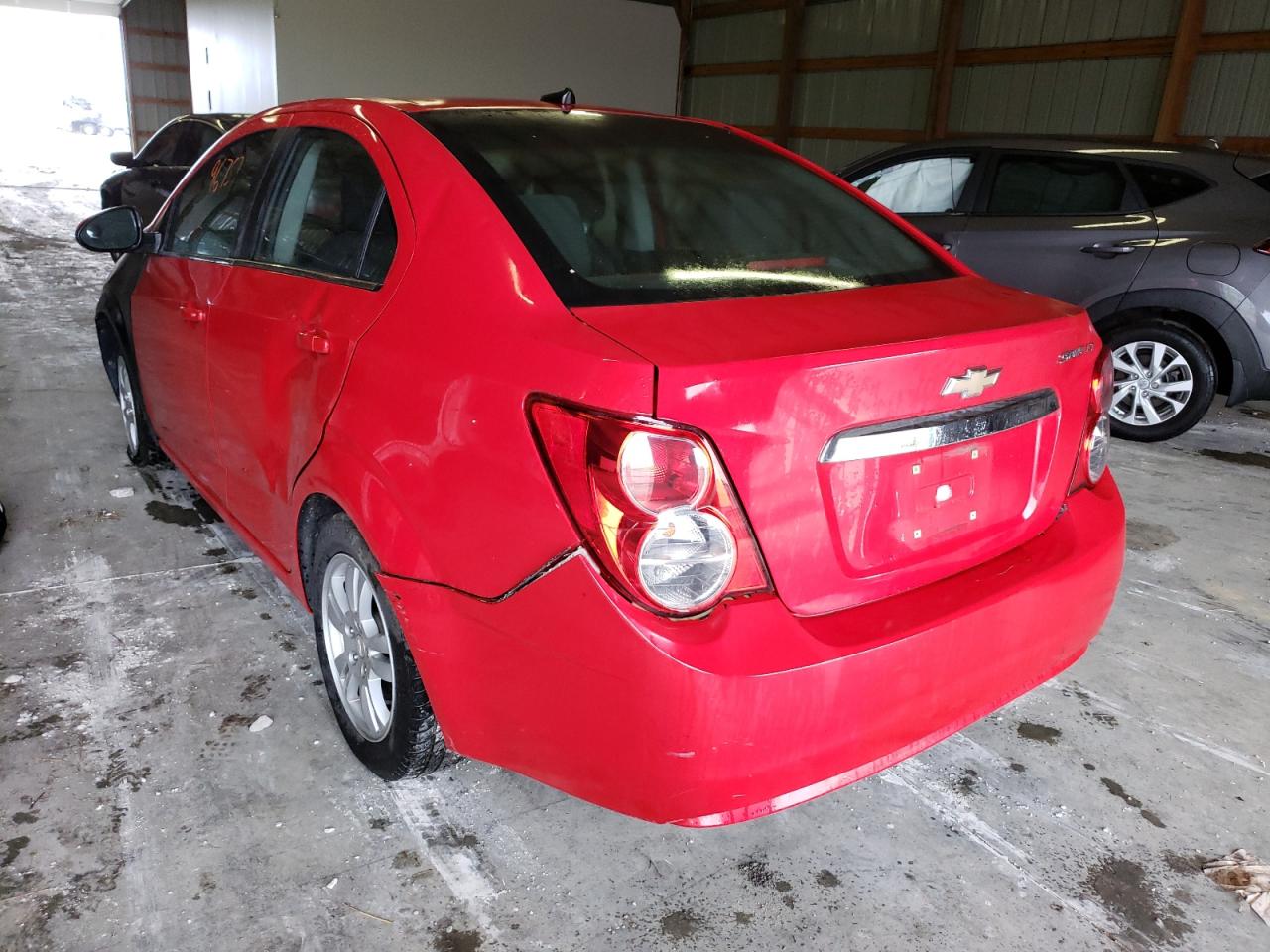 Photo 3 from auction – 2014 CHEVROLET SONIC LT with VIN 1G1JC5SHXE4215275