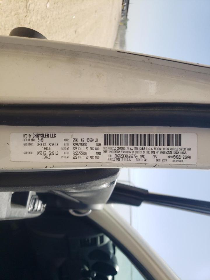 Photo 10 from auction – 2008 DODGE NITRO SXT with VIN 1D8GT28K48W266784