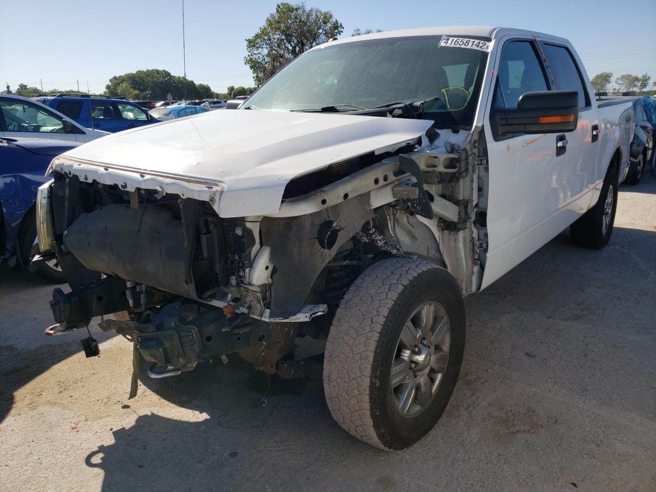 Photo 2 from auction – 2012 FORD F150 SUPER with VIN 1FTFW1EF7CFA42744