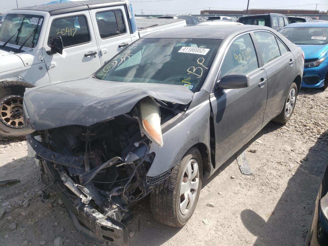 Photo 2 from auction – 2007 TOYOTA CAMRY CE with VIN 4T1BE46K67U114786