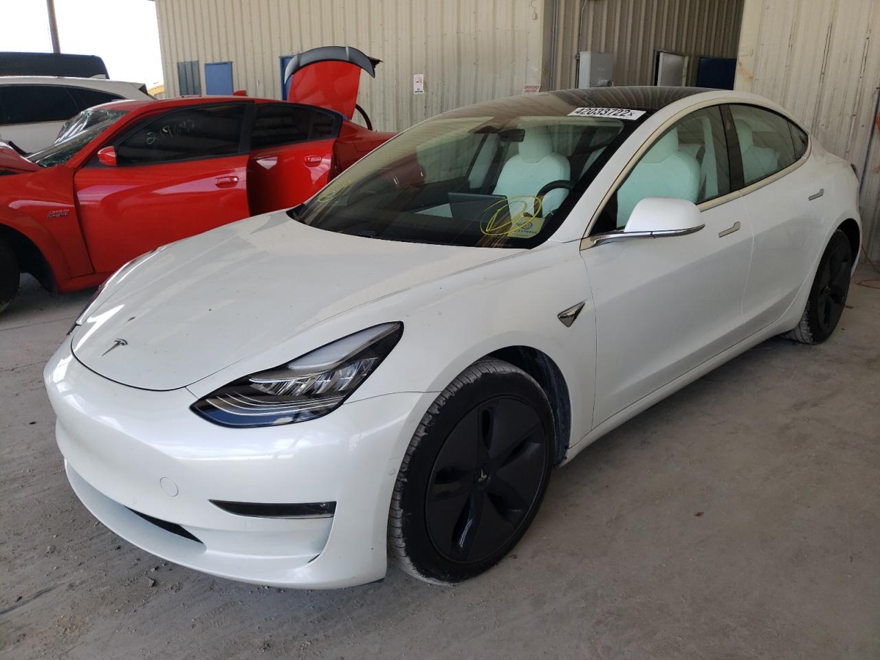 Photo 2 from auction – 2020 TESLA MODEL 3 with VIN 5YJ3E1EB4LF622122