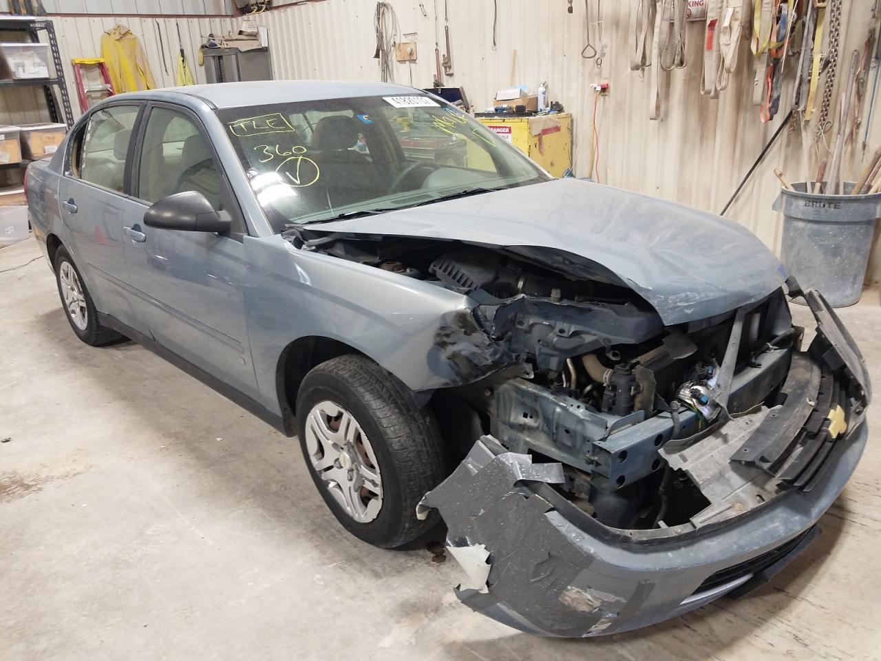CHEVROLET MALIBU LS 2007 with VIN 1G1ZS58F07F112059 - Photo from auction