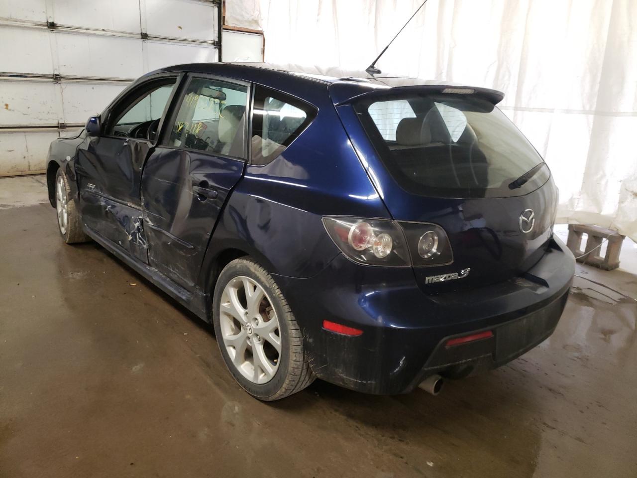 Photo 3 from auction – 2008 MAZDA 3 HATCHBAC with VIN JM1BK344481173463