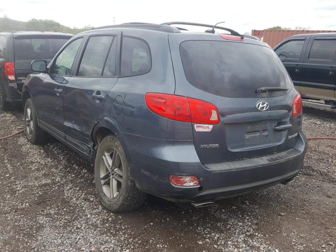 Photo 3 from auction – 2007 HYUNDAI SANTA FE G with VIN 5NMSG13D87H080621