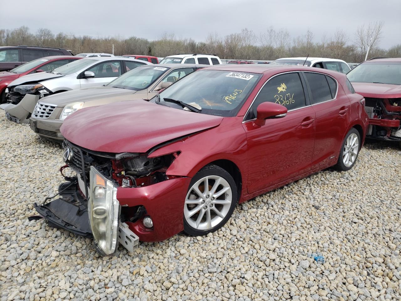 Photo 2 from auction – 2013 LEXUS CT 200 with VIN JTHKD5BHXD2146962