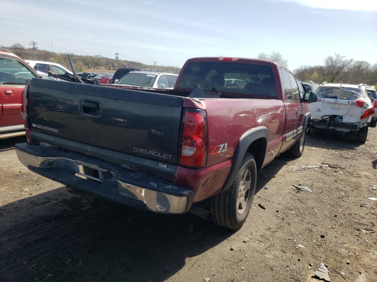 Photo 4 from auction – 2005 CHEVROLET SILVERADO with VIN 1GCEK19T55E283976