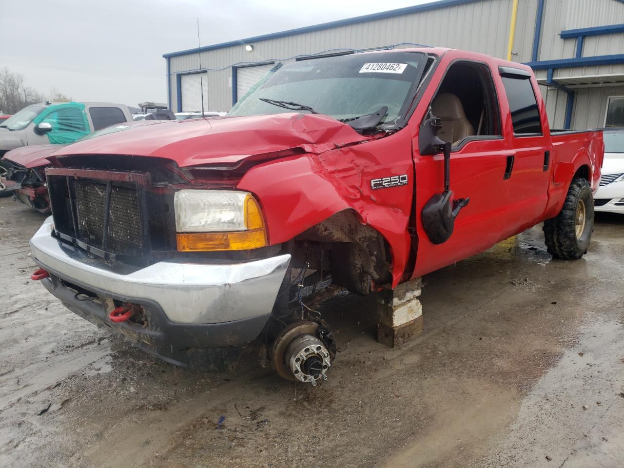 Photo 2 from auction – 2001 FORD F250 SUPER with VIN 3FTNW21F81MA32633