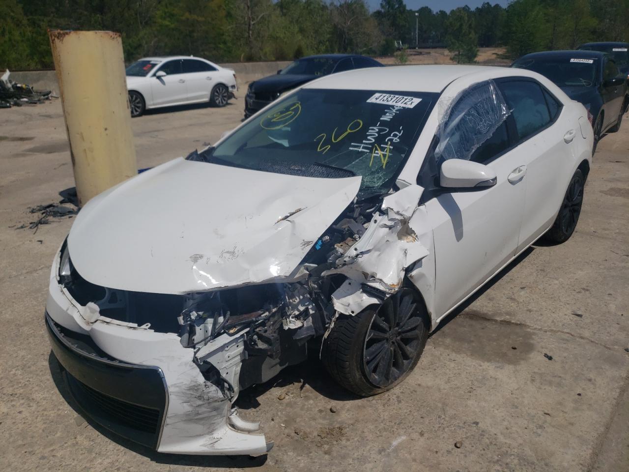 Photo 2 from auction – 2016 TOYOTA COROLLA L with VIN 2T1BURHE5GC585644