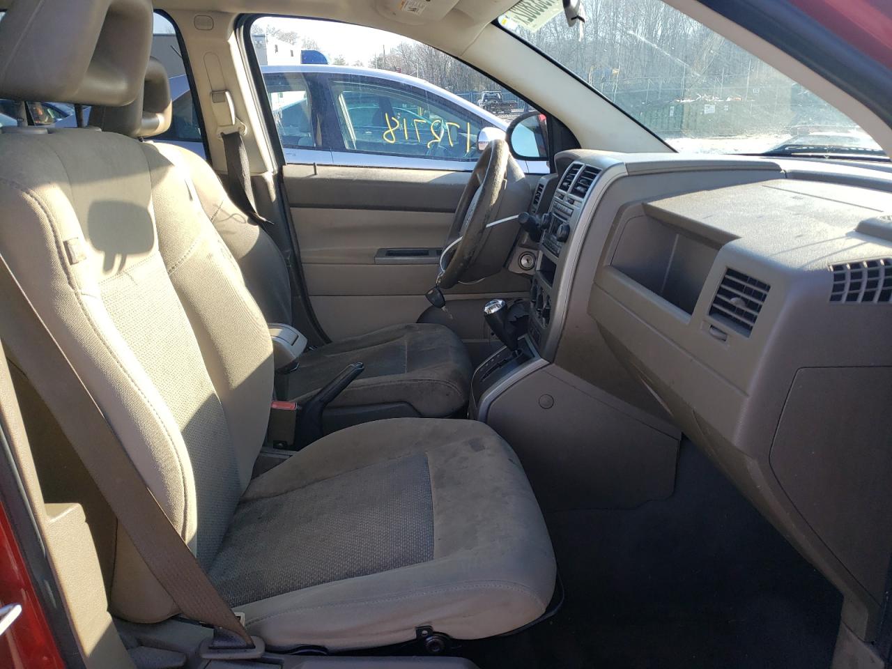 Photo 5 from auction – 2007 JEEP COMPASS with VIN 1J8FF47W97D422788