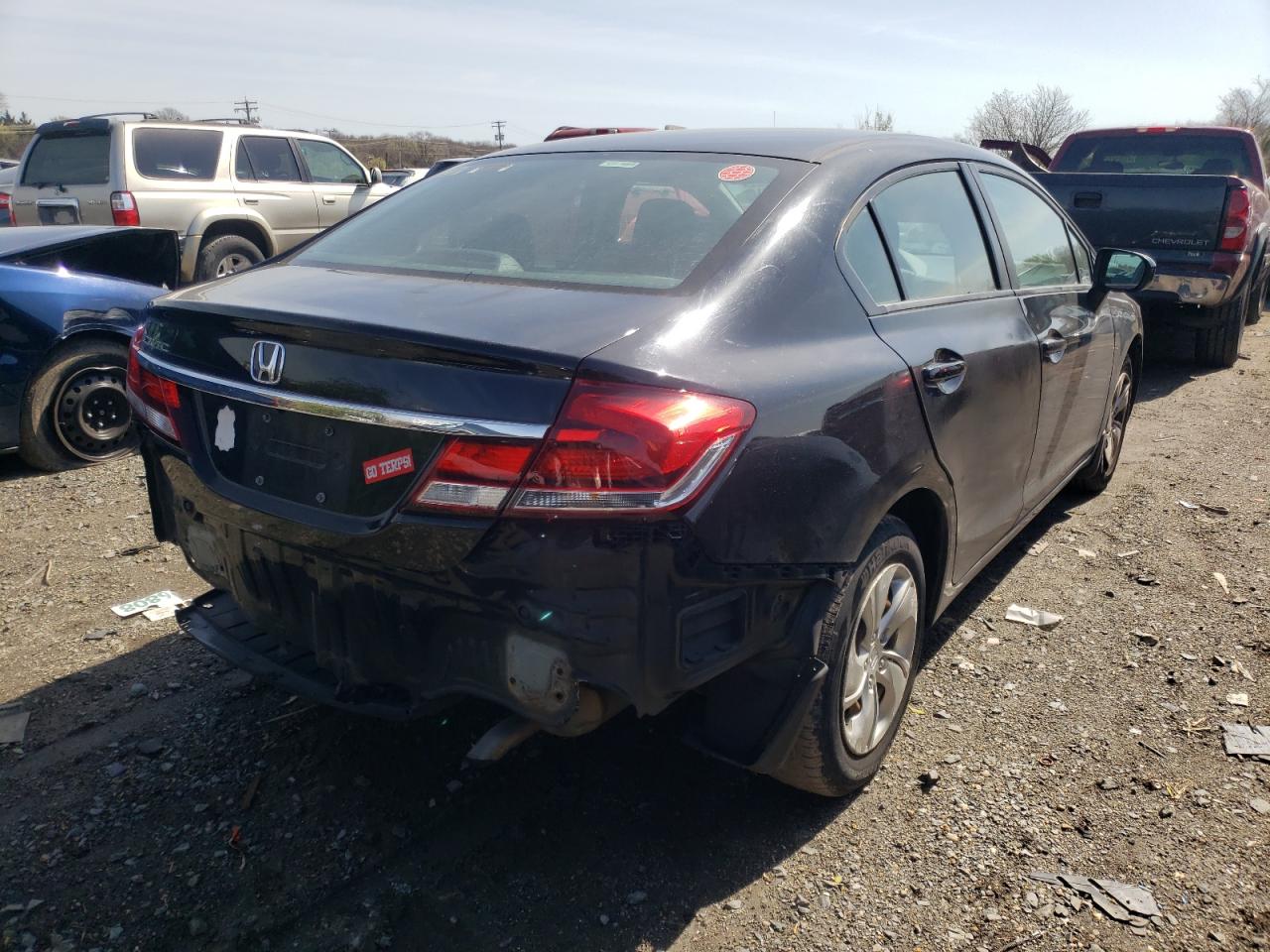 Photo 4 from auction – 2015 HONDA CIVIC LX with VIN 19XFB2F51FE258241