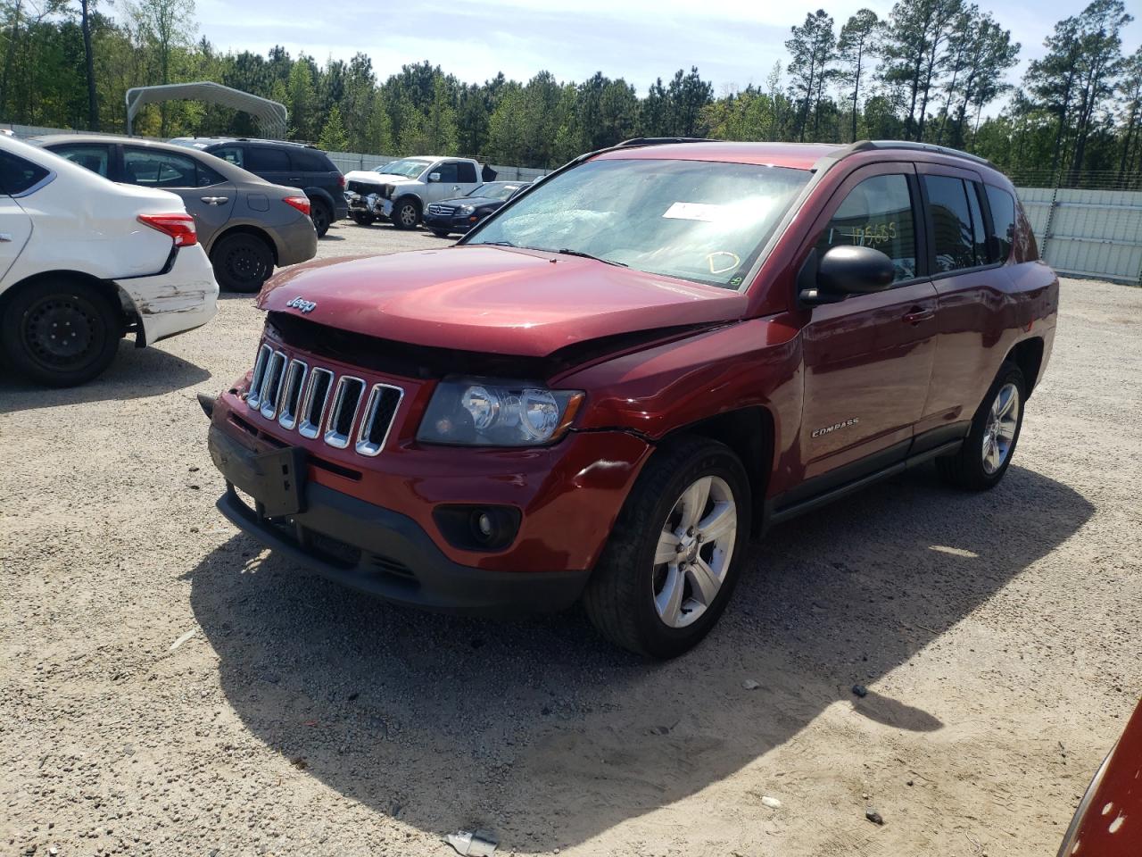 Photo 2 from auction – 2016 JEEP COMPASS SP with VIN 1C4NJCBA9GD525121