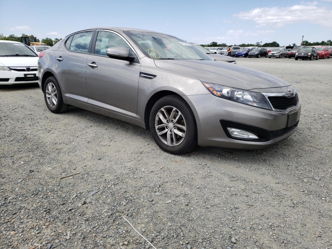 KIA OPTIMA LX 2013 with VIN 5XXGM4A74DG200499 - Photo from auction