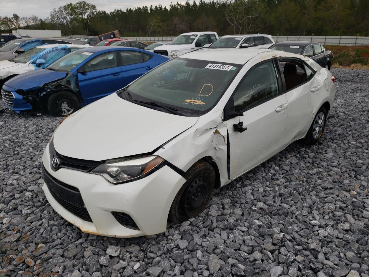 Photo 2 from auction – 2016 TOYOTA COROLLA EC with VIN 5YFBPRHE5GP373673
