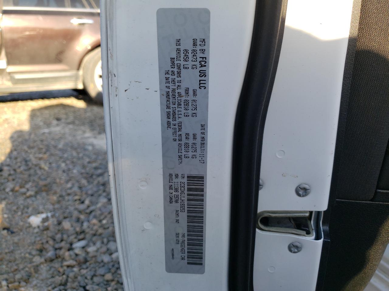 Photo 10 from auction – 2018 DODGE CHARGER R/ with VIN 2C3CDXGJ1JH193253