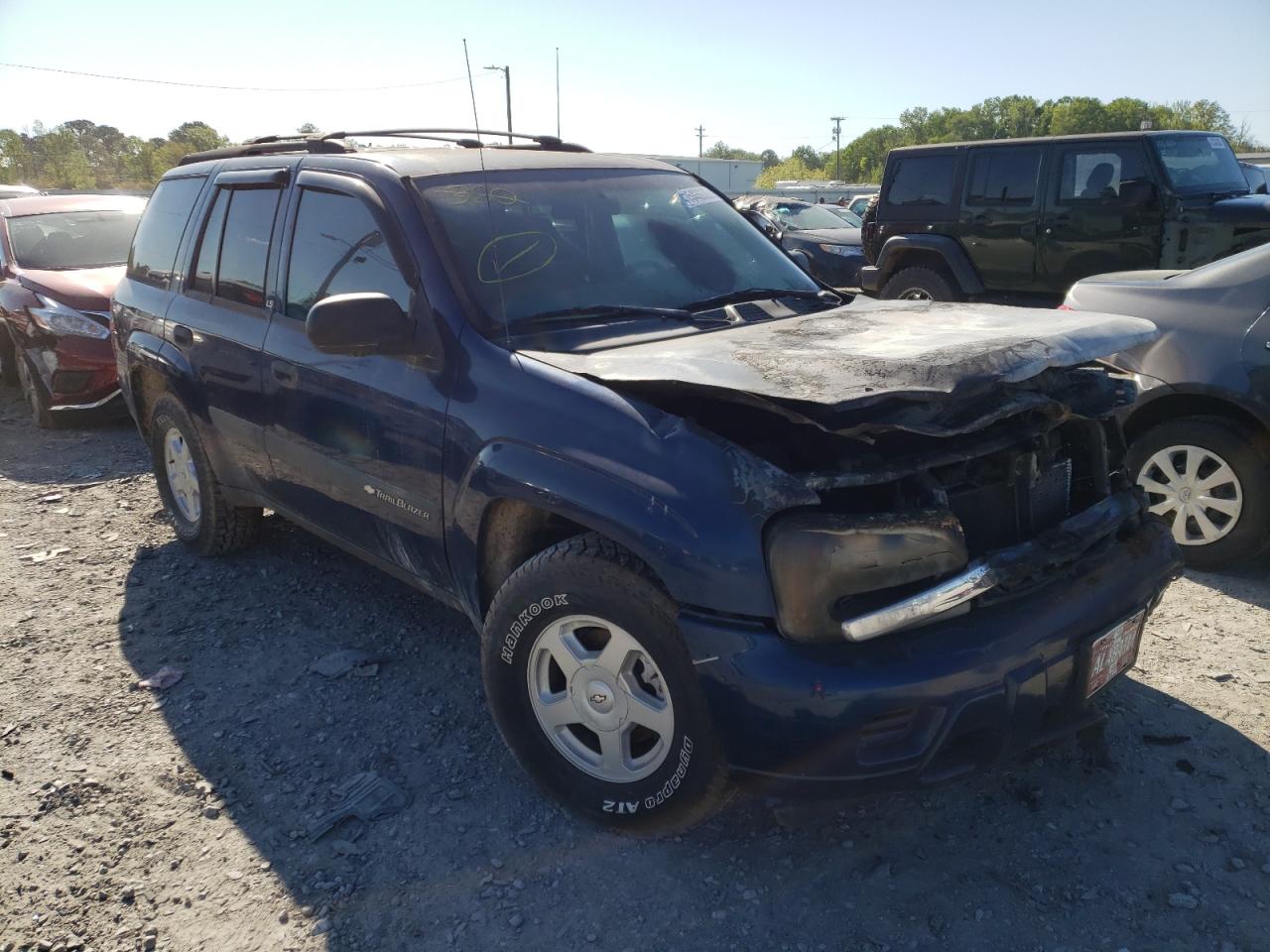CHEVROLET TRAILBLAZE 2003 with VIN 1GNDS13S132261703 - Photo from auction