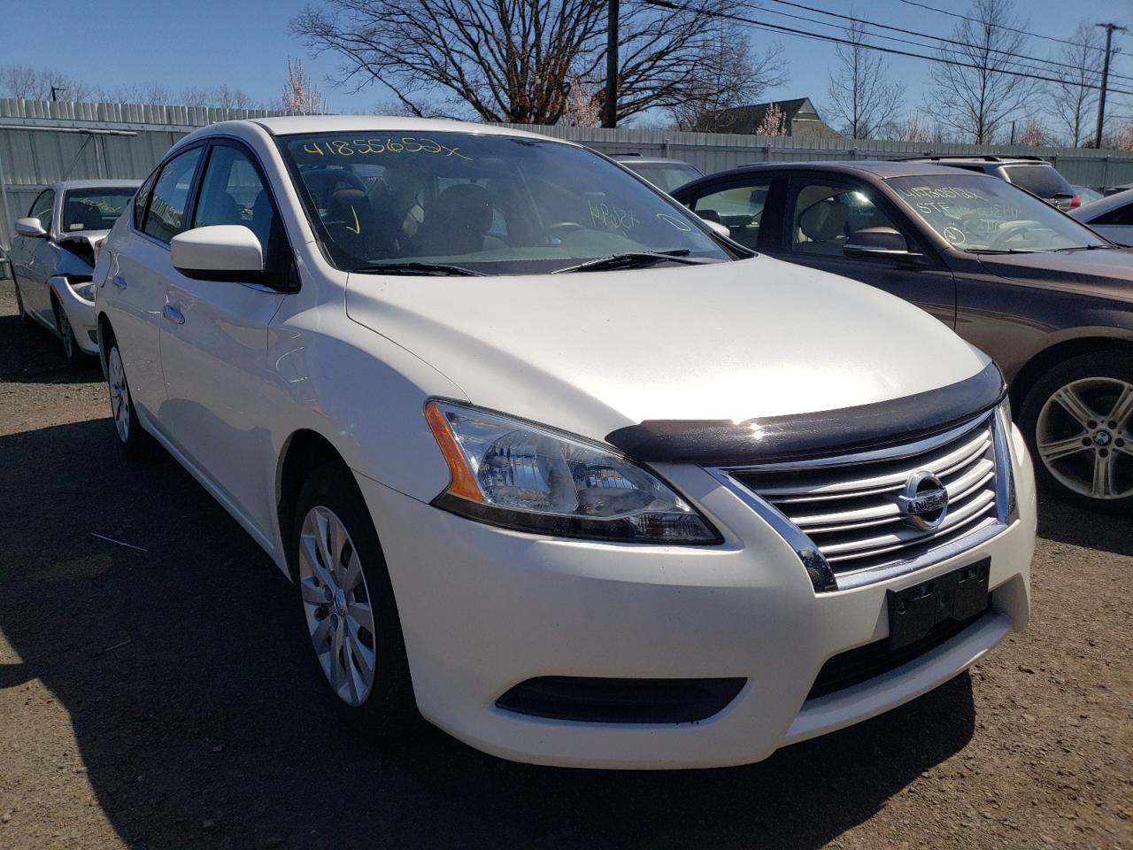 NISSAN SENTRA S 2013 with VIN 3N1AB7AP4DL641439 - Photo from auction