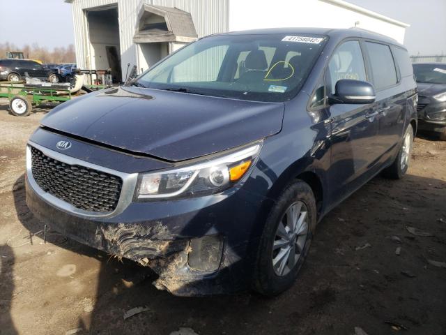 Photo 2 from auction – 2016 KIA SEDONA LX with VIN KNDMB5C19G6099437