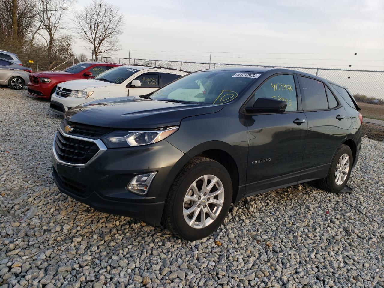 Photo 2 from auction – 2018 CHEVROLET EQUINOX LS with VIN 3GNAXREV2JS578465