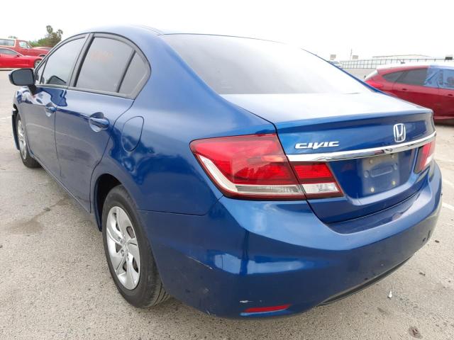 Photo 3 from auction – 2014 HONDA CIVIC LX with VIN 19XFB2F51EE225335