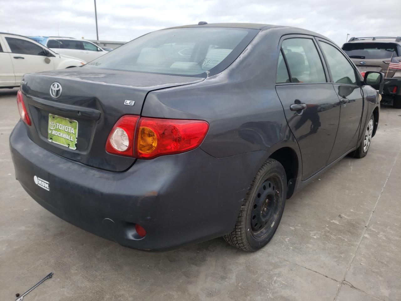 Photo 4 from auction – 2009 TOYOTA COROLLA BA with VIN 1NXBU40E79Z116572