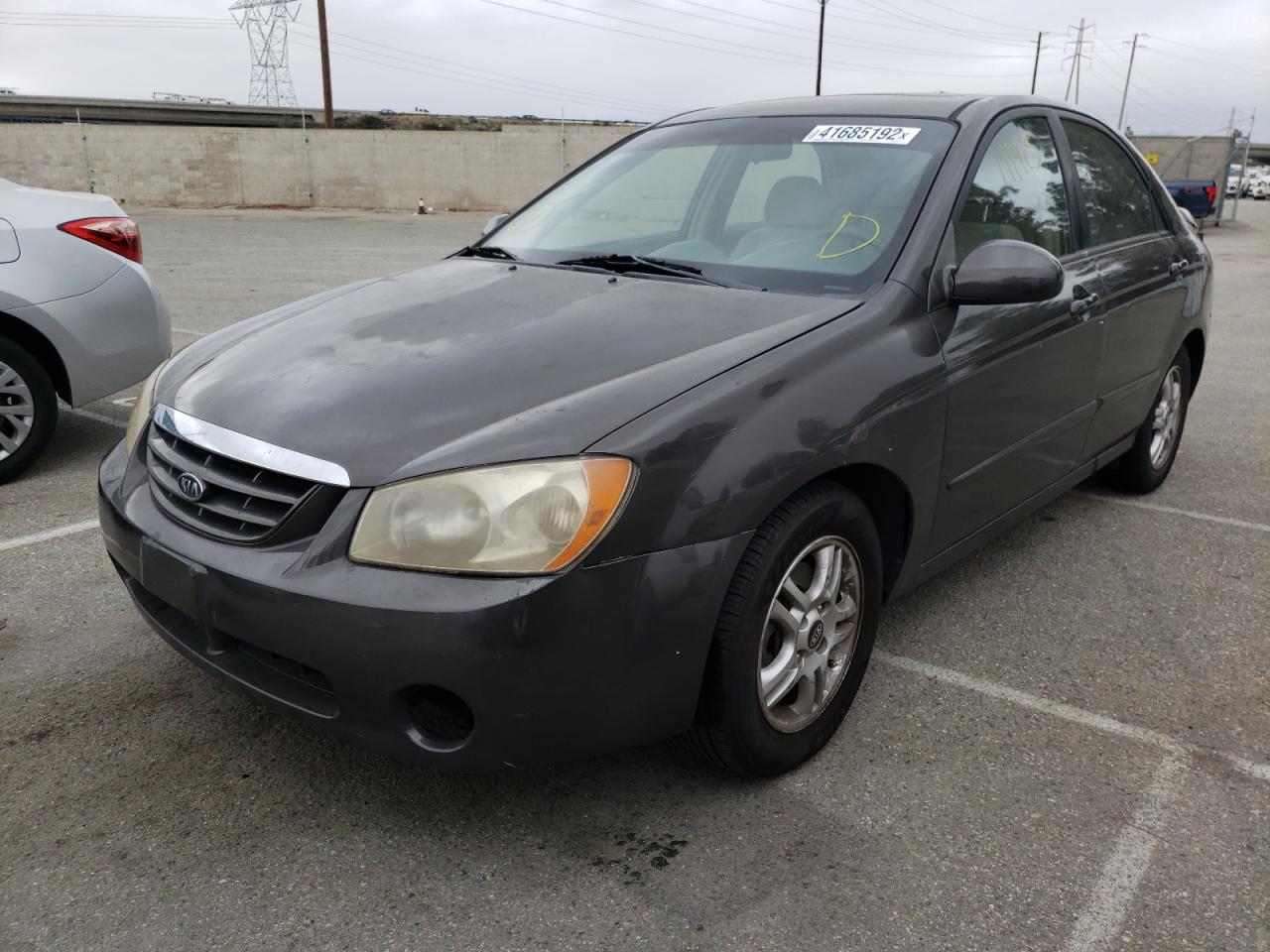 Photo 2 from auction – 2004 KIA SPECTRA LX with VIN KNAFE122X45057621