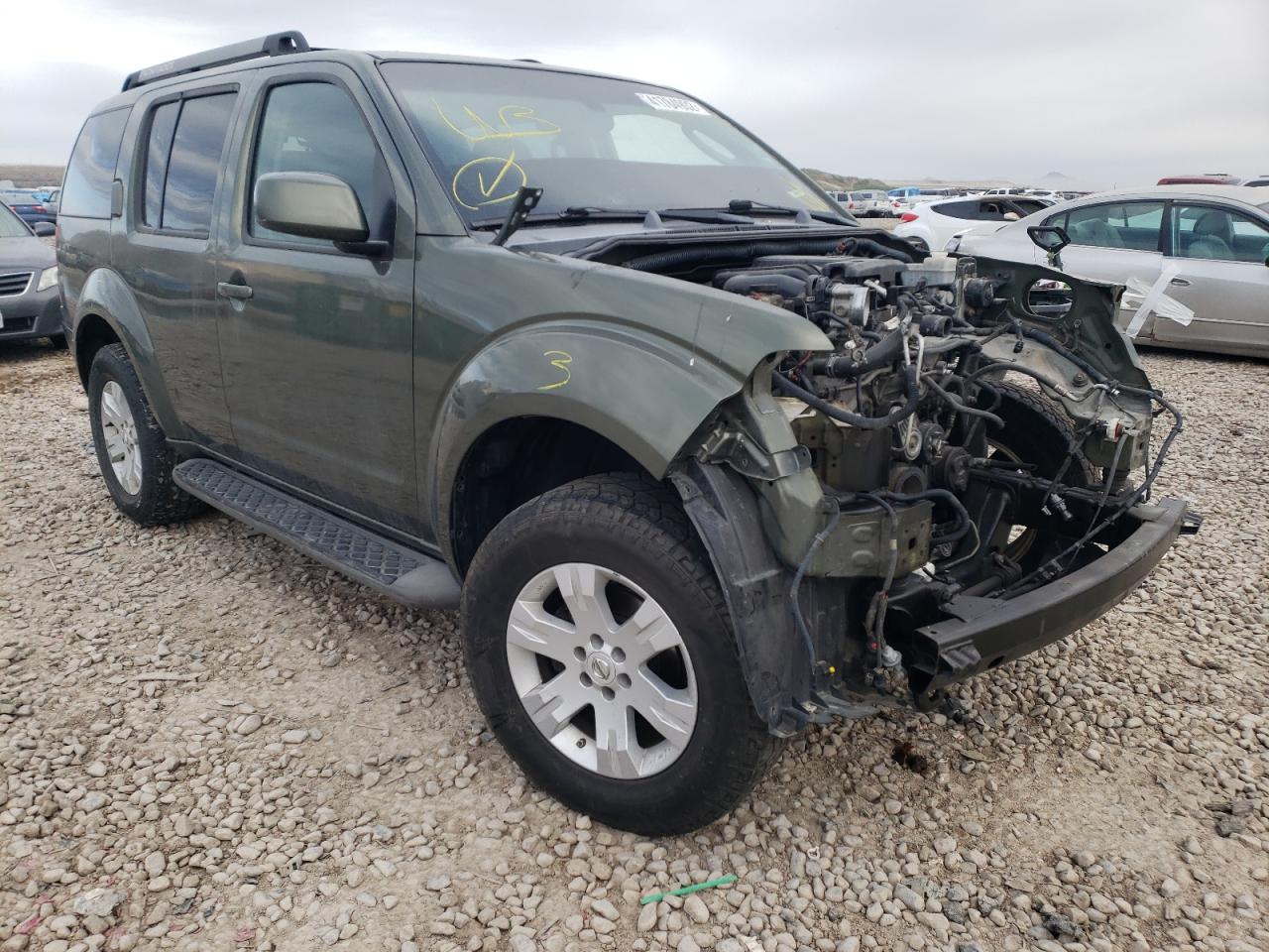 NISSAN PATHFINDER 2005 with VIN 5N1AR18W65C734376 - Photo from auction