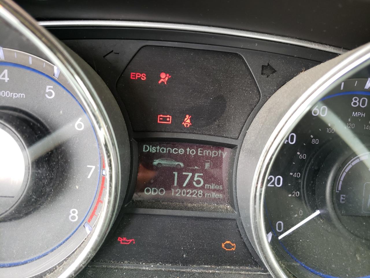 Photo 8 from auction – 2013 HYUNDAI SONATA GLS with VIN 5NPEB4AC0DH737627