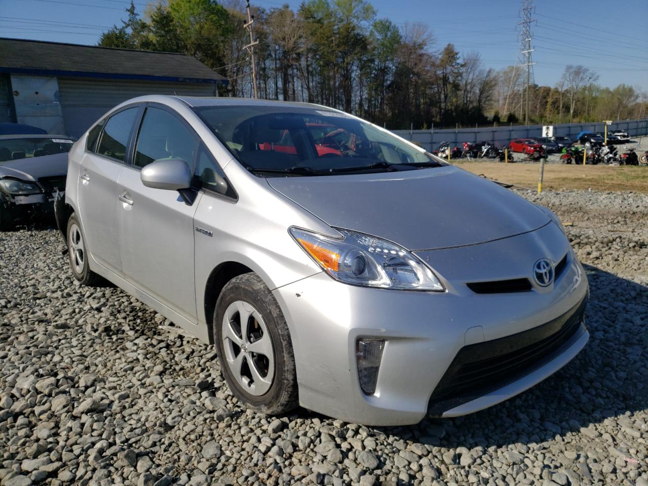 TOYOTA PRIUS 2013 with VIN JTDKN3DU8D5686726 - Photo from auction