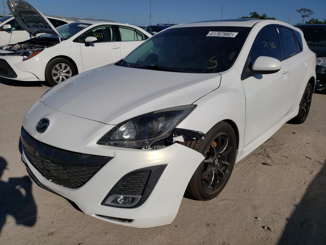 Photo 2 from auction – 2010 MAZDA 3 S with VIN JM1BL1H50A1321635
